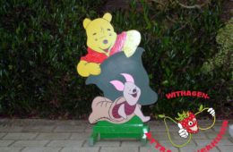Geboorte bord Winnie the Pooh met Knorretje