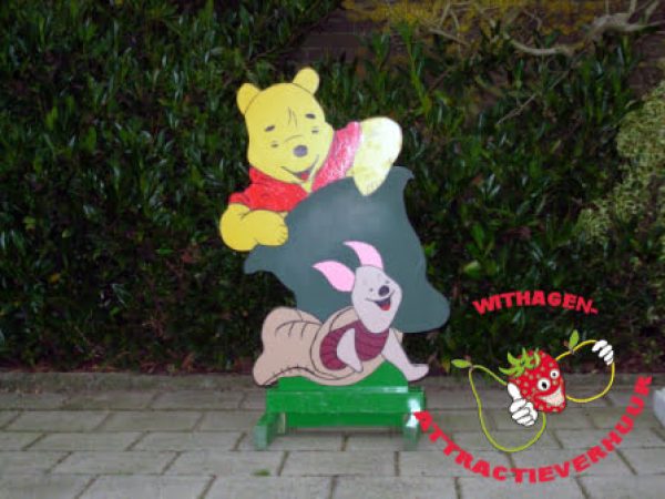 Geboorte bord Winnie the Pooh met Knorretje