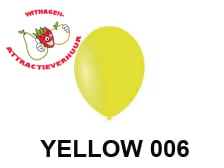 Helium Ballon YELLOW 006