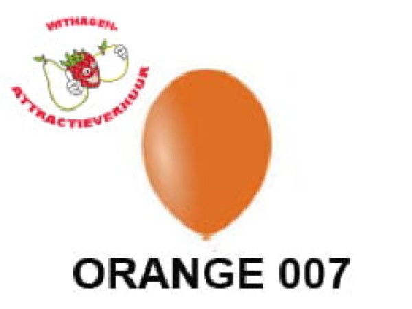 Helium Ballon ORANGE 007