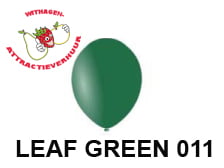 Helium Ballon LEAF GREEN 011