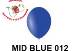 Helium Ballon MID BLUE 012