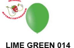 Helium Ballon LIME GREEN 014