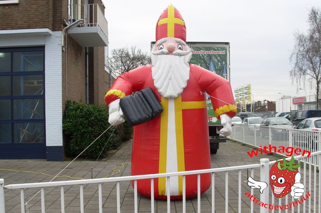 Sinterklaas opblaasbaar