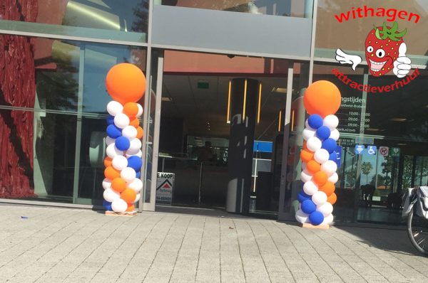 Ballonen pilaar Rabobank