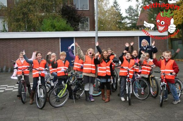 Veiligheidsvest kinderen oranje