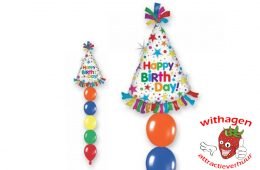 Helium Ballon Happy Birthday Hat