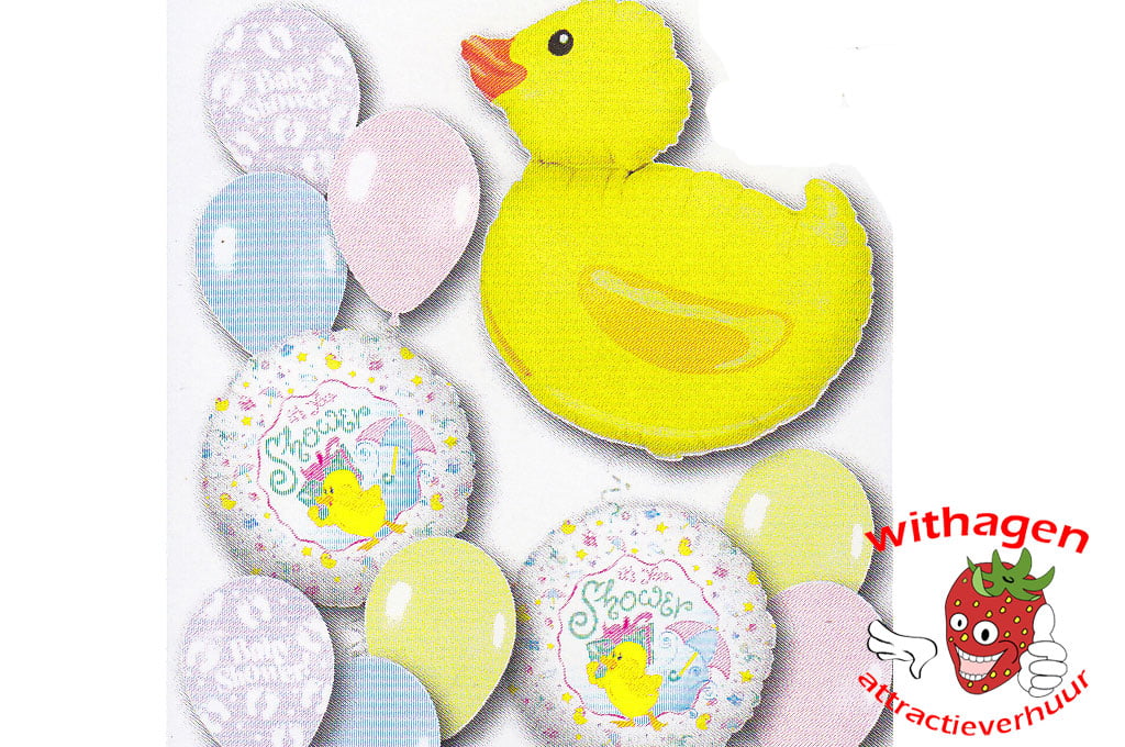 Helium Ballon Baby Shower Ducky Standard