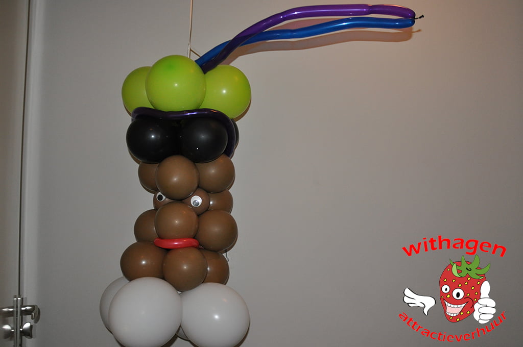 ballonnen Hang Zwarte piet 80cm afhaal