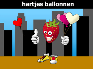 Hartjes ballonnen