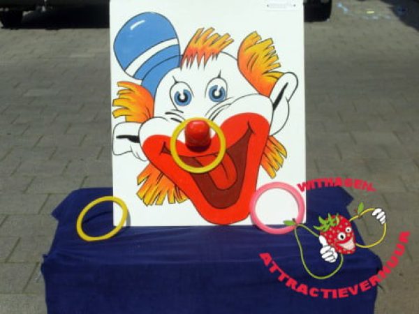 Clownsneus ringwerpen