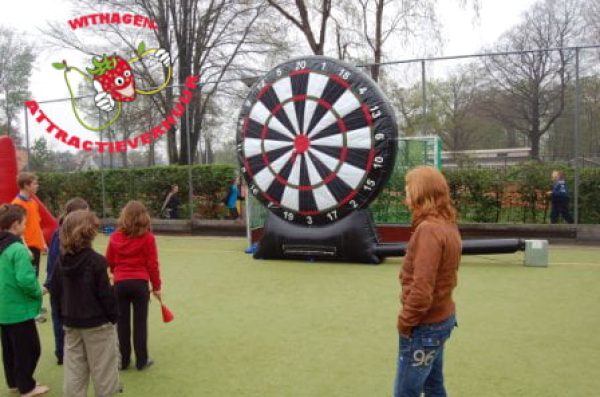 Dubbelzijdig opblaasbaar spelbord