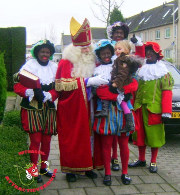 Sinterklaas en zwarte pieten