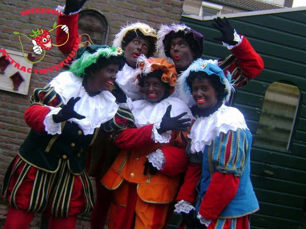 Sinterklaas en zwarte pieten