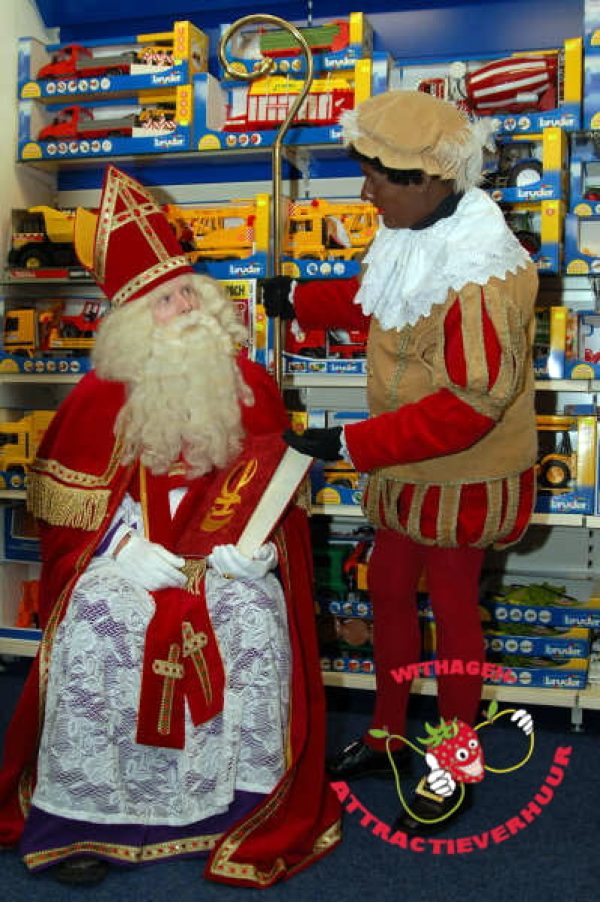 Sinterklaas en zwarte pieten