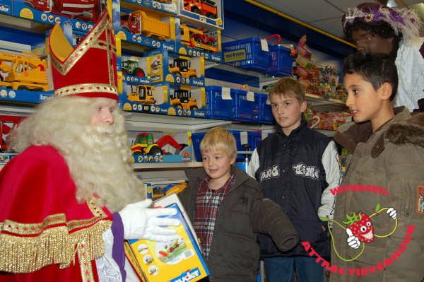 Sinterklaas en zwarte pieten