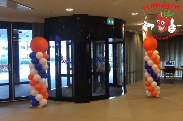 Ballonen pilaar Rabobank