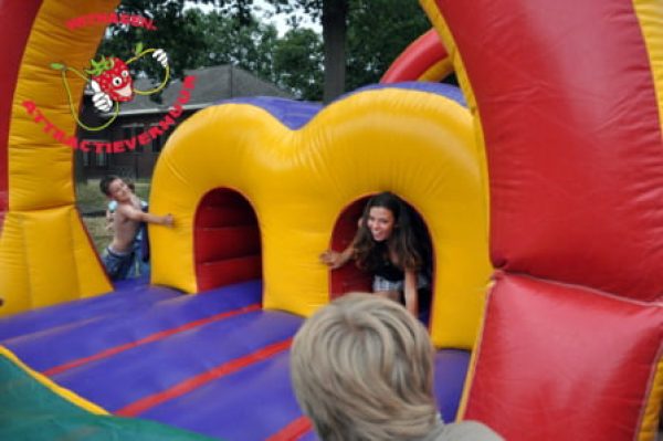 Hindernis obstakelbaan spelkussen