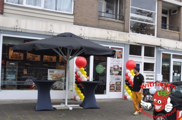 Ballonnenpilaar huren 4 kleuren