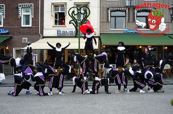 Acrobaten Zwarte pieten