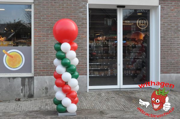 Opening Winkel Spar ballonpilaar