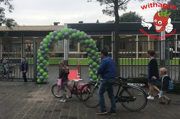 Ballonnenboog voor ingang