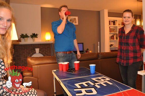 Bier pong set