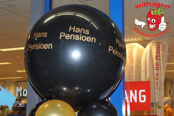 Ballon met eigen tekst