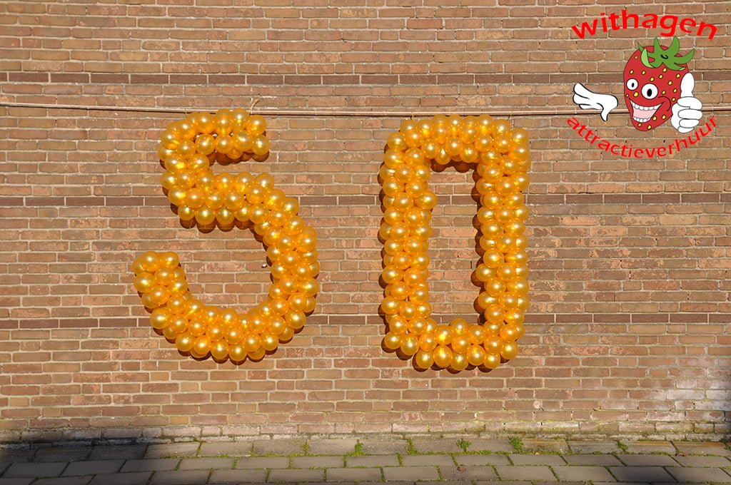 balloncijfer 50