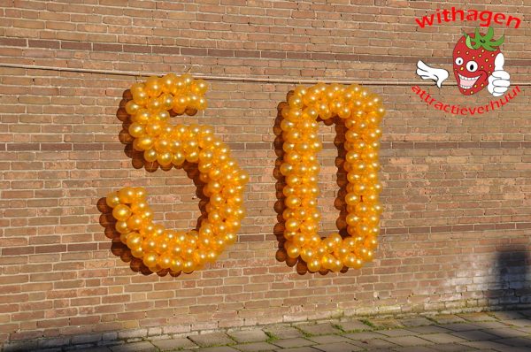 ballonnencijfer 50