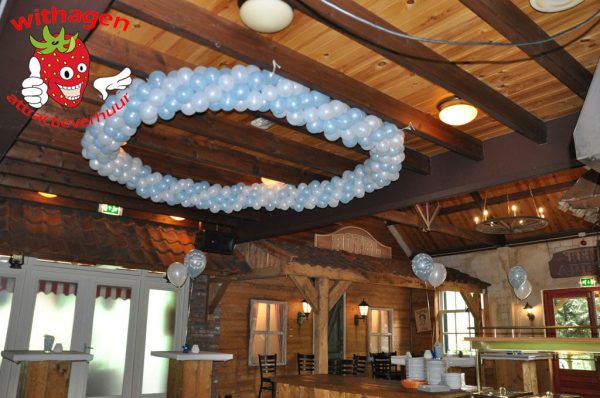 Ballonnen cirkel voor plafond