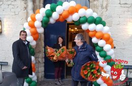 Ballonnen boog 6 meter GroenOranjeWit