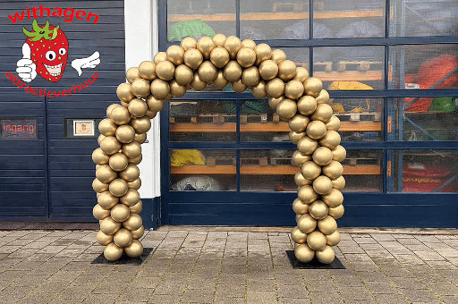 Gouden ballonnenboog