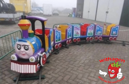 Kinder trein op rails
