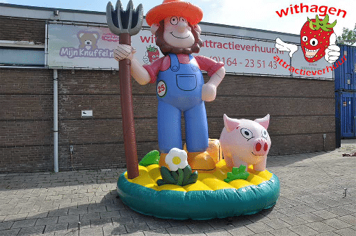 Verjaardagspop boer